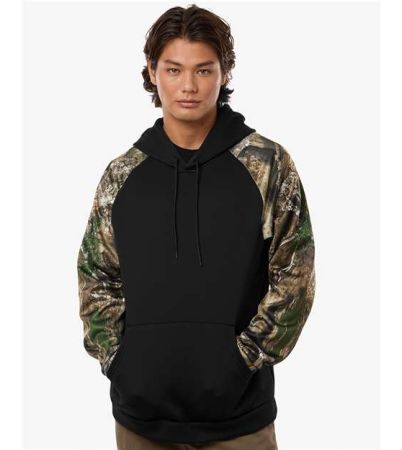 RealTree Unisex Realtree® Performance Colorblocked Hooded Sweatshirt RT5305