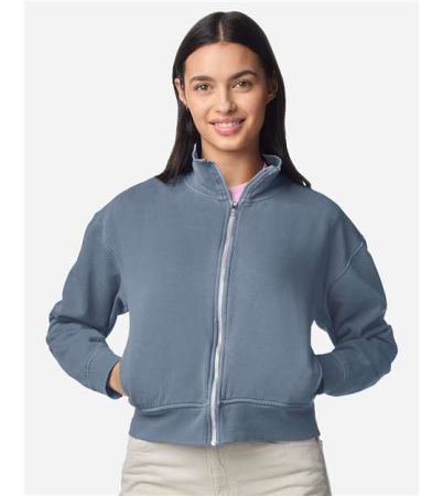 Comfort Colors Women's Garment-Dyed Full-Zip Jacket 1570L