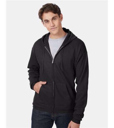 Hanes Unisex EcoSmart® Full-Zip Hooded Sweatshirt P180