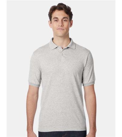 Hanes Unisex EcoSmart® Jersey Polo 054X