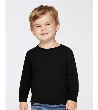 Rabbit Skins Toddler Cotton Jersey Long Sleeve Tee 3311