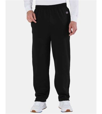 Champion Unisex Powerblend® Open-Bottom Sweatpants with Pockets P800