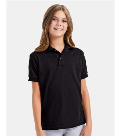 Hanes Youth EcoSmart® Jersey Polo 054Y