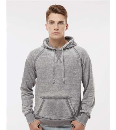 J. America Men's Vintage Zen Fleece Hooded Sweatshirt 8915