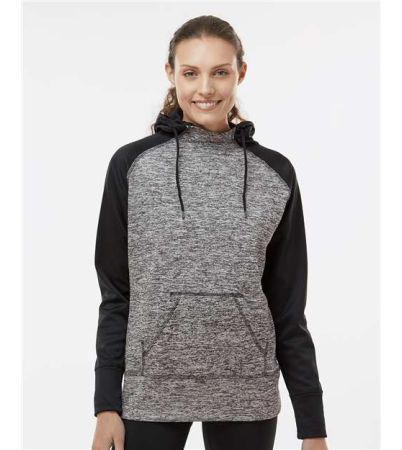 J. America Women’s Colorblocked Cosmic Fleece Hooded Sweatshirt 8618