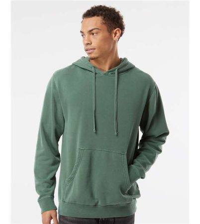 Independent Trading Co. Unisex Midweight Pigment-Dyed Hooded Sweatshirt PRM4500