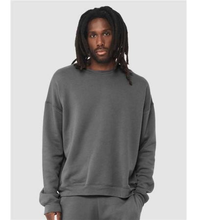 BELLA + CANVAS Unisex Sponge Fleece Drop Shoulder Crewneck Sweatshirt 3945