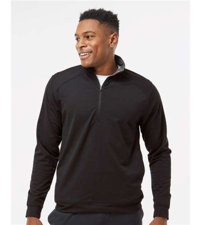 J. America Men's Omega Stretch Quarter-Zip Pullover 8434