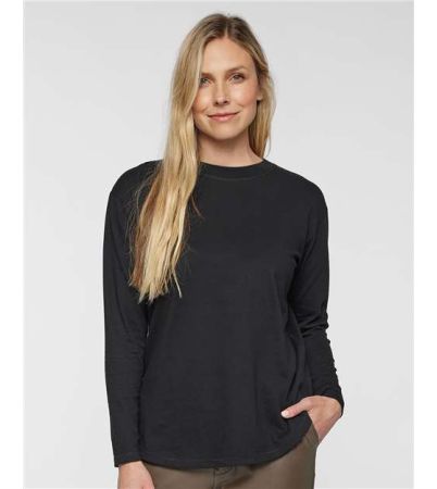 LAT Women's Fine Jersey Long Sleeve Tee 3508