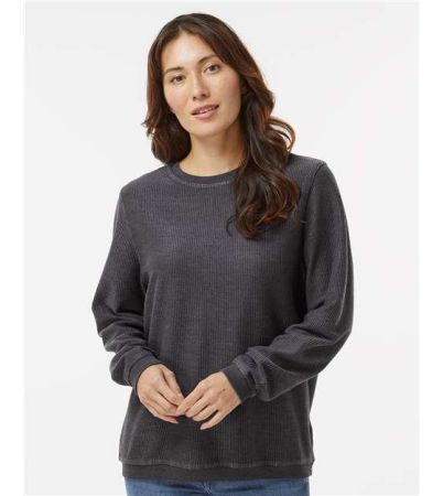 Boxercraft Unisex Corded Crewneck Sweatshirt D02