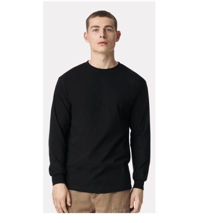 American Apparel Unisex Heavyweight Cotton Long Sleeve Tee 1304