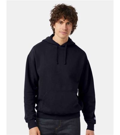 Champion Unisex Garment-Dyed Hooded Sweatshirt CD450
