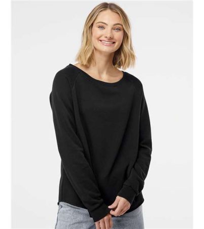 Independent Trading Co. Women's California Wave Wash Crewneck Sweatshirt PRM2000