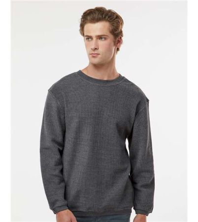 MV Sport Unisex Corded Crewneck Sweatshirt 19179
