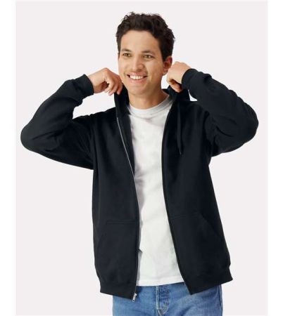 Gildan Unisex Softstyle® Midweight Full-Zip Hooded Sweatshirt SF600