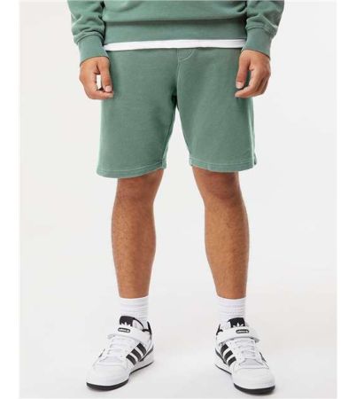 Independent Trading Co. Unisex Pigment-Dyed Fleece Shorts PRM50STPD