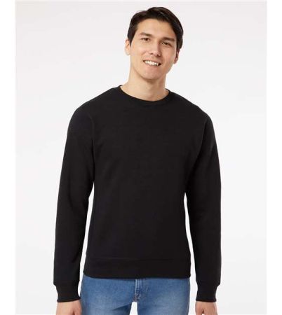 J. America Unisex Triblend Fleece Crewneck Sweatshirt 8870J