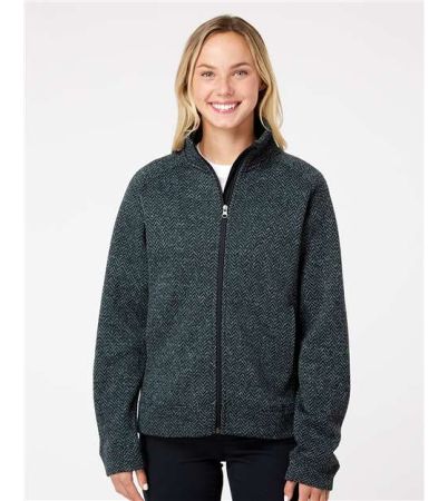 J. America Women's Traverse Full-Zip Sweater 8716