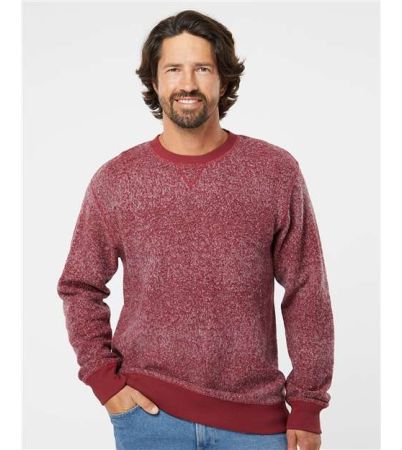 J. America Unisex Aspen Fleece Crewneck Sweatshirt 8712J