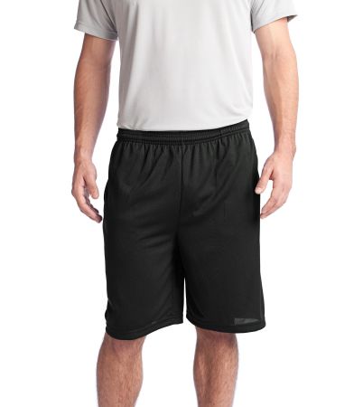Sport-Tek ® PosiCharge ® Tough Mesh Pocket Short. ST312