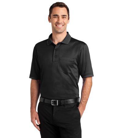 CornerStone ® Select Snag-Proof Tipped Pocket Polo. CS415