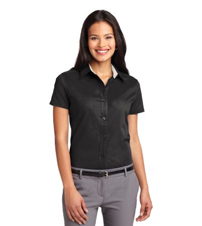 Port Authority ® Women's Short Sleeve Easy Care Shirt. L508