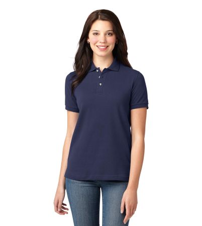 Port Authority ® Women's Heavyweight Cotton Pique Polo. L420