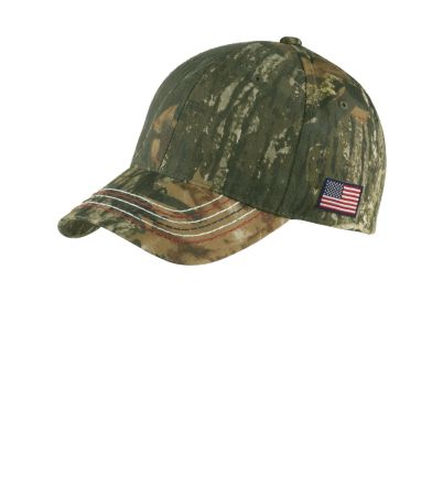 Port Authority ® Americana Contrast Stitch Camouflage Cap. C909