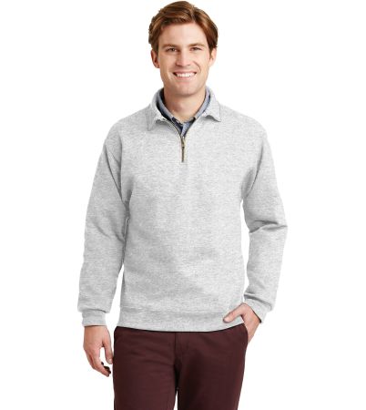 Jerzees ® Super Sweats ® NuBlend ® - 1/4-Zip Sweatshirt with Cadet Collar. 4528M