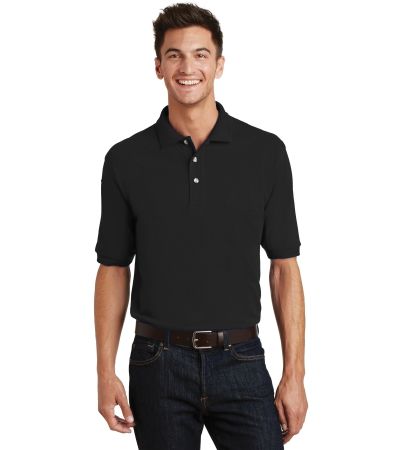 Port Authority ® Heavyweight Cotton Pique Polo with Pocket. K420P