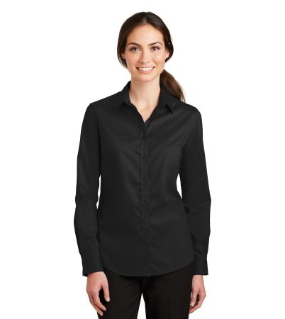 Port Authority ® Women's SuperPro  Twill Shirt. L663