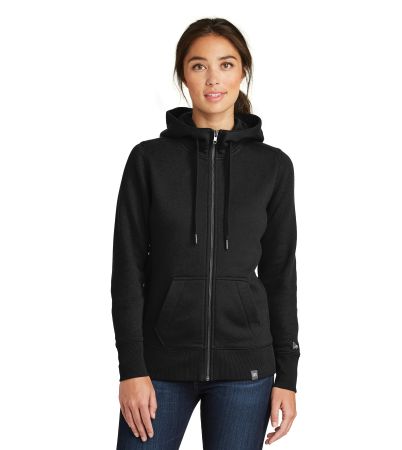 New Era  ®  Women's French Terry Full-Zip Hoodie. LNEA502