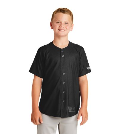 New Era  ®  Youth Diamond Era Full-Button Jersey. YNEA220