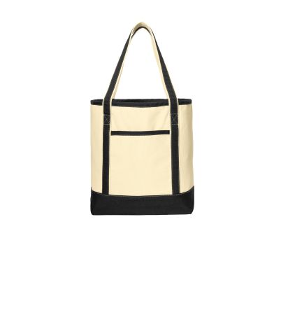 Port Authority ® Large Cotton Canvas Tote. BG413