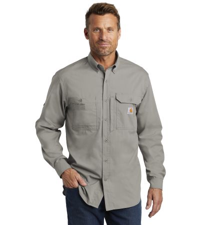 Carhartt Force  ®  Ridgefield Solid Long Sleeve Shirt. CT102418