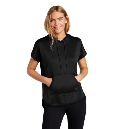 New Era  ®  Women's Performance Terry Short Sleeve Hoodie LNEA533