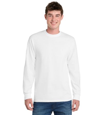 Port & Co  Long Sleeve Essential Tee. PC61LS