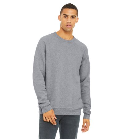 BELLA+CANVAS ® Unisex Sponge Fleece Raglan Sweatshirt. BC3901