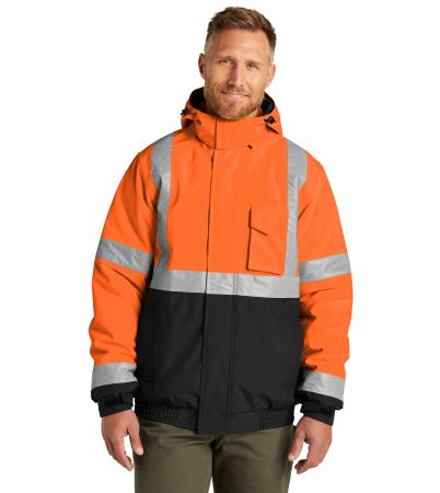 CornerStone ® ANSI 107 Class 3 Economy Waterproof Insulated Bomber Jacket CSJ500