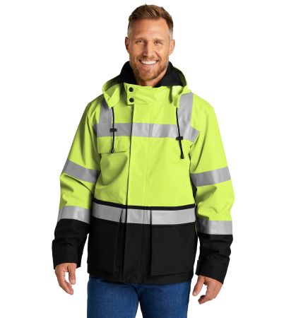 CornerStone ® ANSI 107 Class 3 Waterproof Ripstop 3-In-1 Parka CSJ502