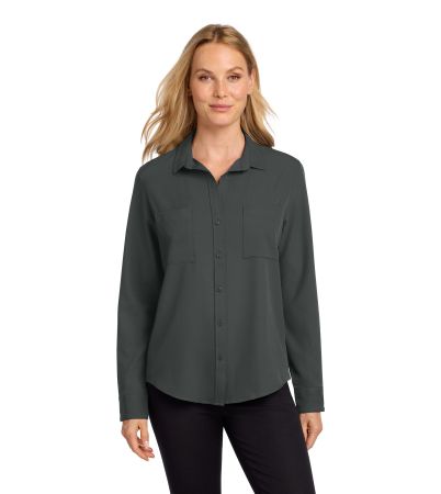 Mercer+Mettle ® Women's Stretch Crepe Long Sleeve Camp MM2013