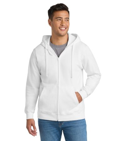 Port & Co  Fan Favorite Fleece Full-Zip Hooded Sweatshirt. PC850ZH