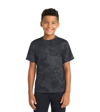 Sport-Tek ®  Youth CamoHex Tee. YST370
