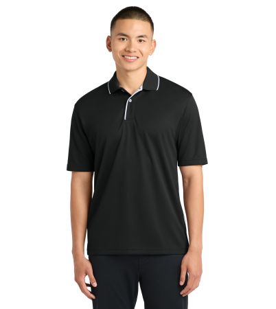 Sport-Tek ® Dri-Mesh ® Polo with Tipped Collar and Piping. K467