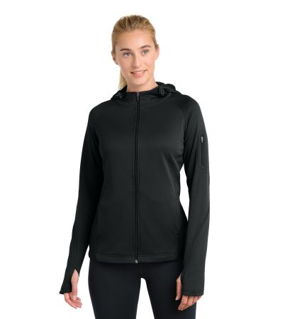 Sport-Tek ® Women's Tech Fleece Full-Zip Hooded Jacket. L248