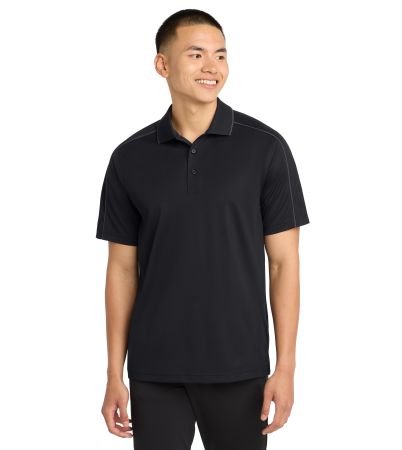 Sport-Tek ®  Micropique Sport-Wick ®  Piped Polo. ST653