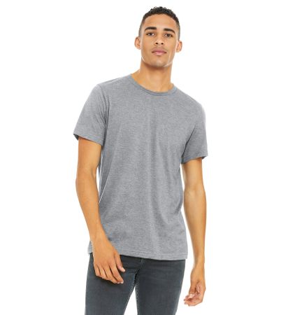 BELLA+CANVAS ® Unisex Heather CVC Short Sleeve Tee. BC3001CVC