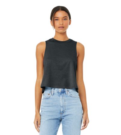 BELLA+CANVAS ® Women's Racerback Cropped Tank. BC6682