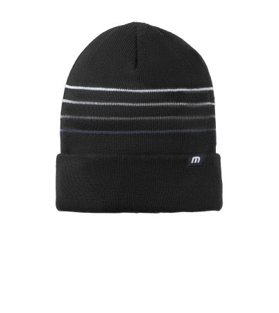 TravisMathew Striped Cuffed Beanie TM1MY393