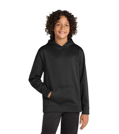 Sport-Tek ®  Youth Sport-Wick ®  Fleece Hooded Pullover. YST244